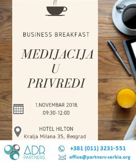 Business Breakfast “Commercial Mediation”