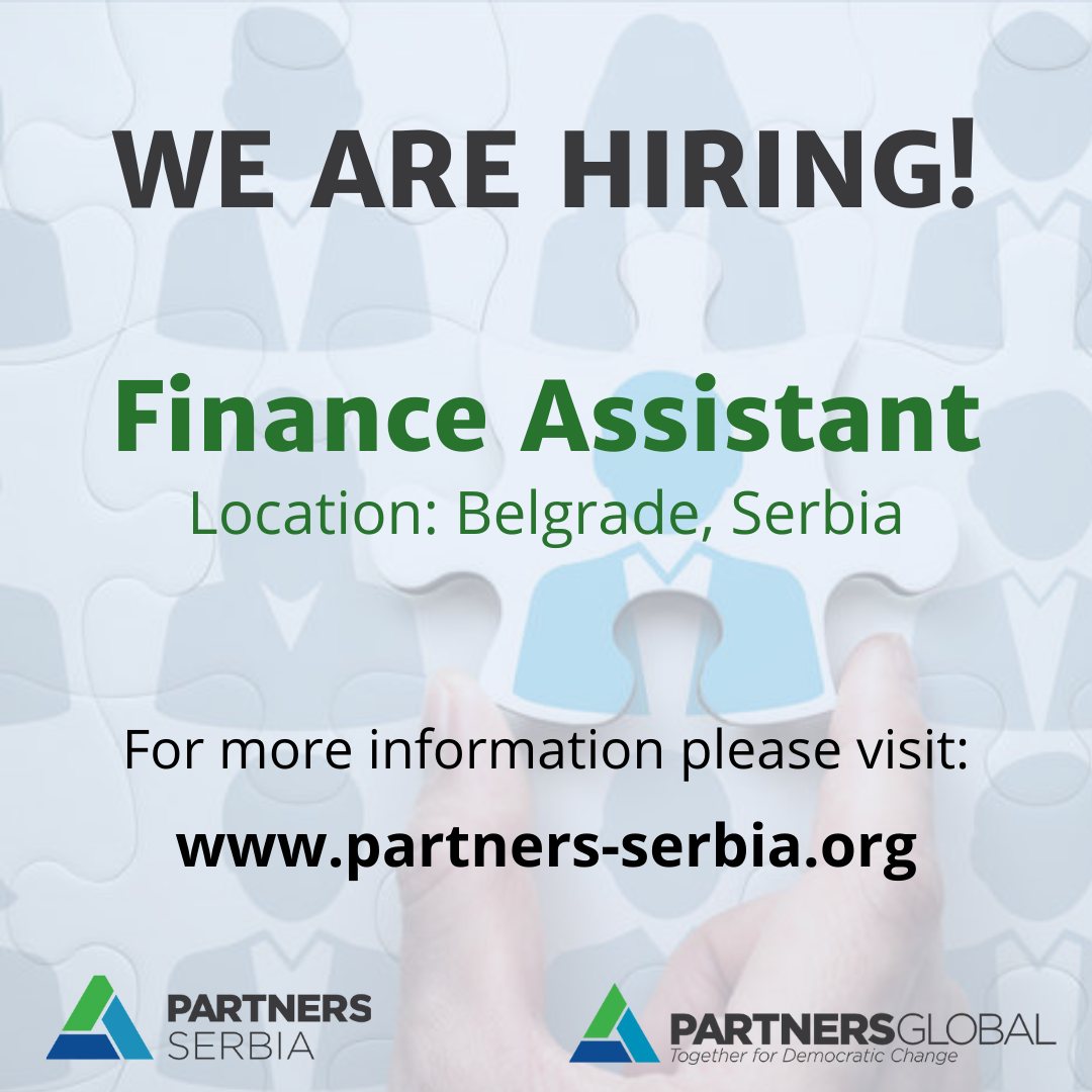 Vacancy Announcement: Finance Assistant