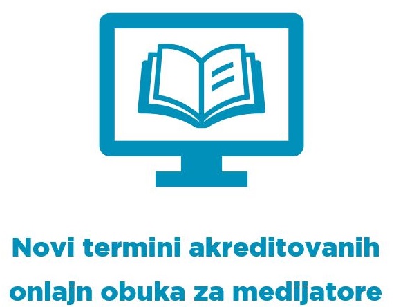 Novi termini akreditovanih onlajn obuka za medijatore