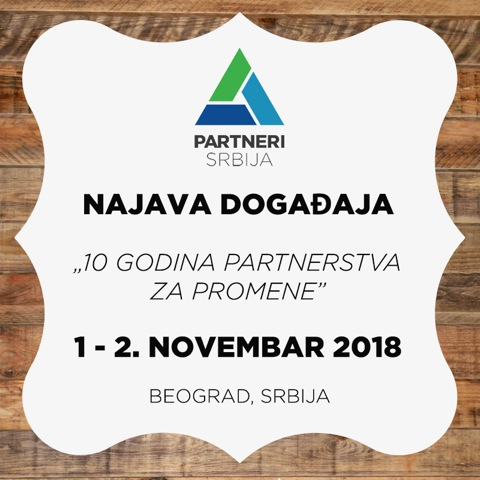 „10 godina partnerstva za promene”